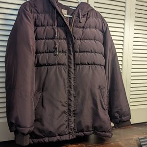 J. Jill Plum Puffer Jacket